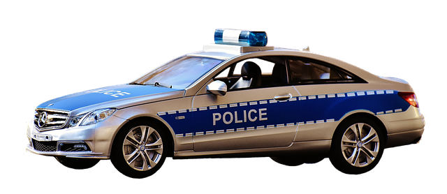 model policejního auta